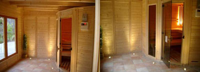 Sauna im Gartenhaus nachrüsten